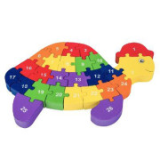 3D Puzzle - Želva s písmenky Viga