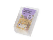 Ozdobná lepicí páska dětské motivy sada Washi 