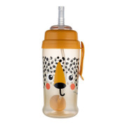 Lahev nevylévací sportovní se slámkou a závažím BabiesBoo 350 ml Canpol babies 