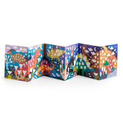 Sada třpytivých samolepek se scénou Svět dinosaurů Mudpuppy 