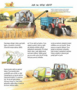 Knížka Kombajny, traktory a nakladače