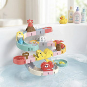 Kuličková dráha do vody DIY Dino 43 ks