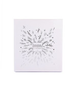 Dárková sada Plyšový lední medvídek s kroužkem 30 cm béžový Doudou