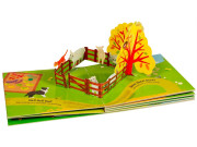 Pop-up Farma Kniha s rozkládací hrací podložkou Corina Fletcher, Britta Teckentrup