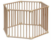 Dětská dřevěná ohrádka Scarlett Fany - přírodní 2. JAKOST