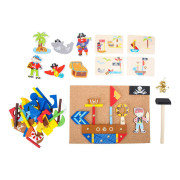 Dřevěná kreativní hra Piráti small foot