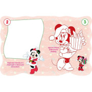 Nejkrásnější vánoční omalovánky se samolepkami Minnie