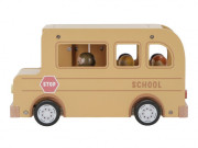 Školní autobus s figurkami dřevěný Little Dutch