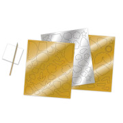 Kreativní sada Obrázky s metalickým papírem Bolywood Janod