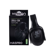 Chrániče sluchu Zell-3X, SNR 29dB černé Haspro
