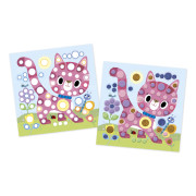 My arts&crafts Mini Kulaté nálepky Pejsek a kamarádi od 3 let Janod