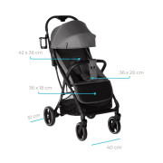 Sportovní kočárek Fjällräv Kidnort