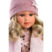 ANNA 54042 Llorens - realistická panenka s látkovým tělem - 40 cm
