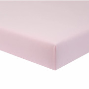 Prostěradlo do postýlky Zája Delicate pink jednobarevné Esito 60 x 120 cm