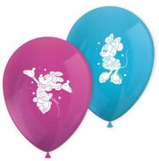 Latexové balónky Minnie 26 cm - 8 ks