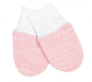 Pletená sada oblečení pro miminko Star 5dílná růžová Baby Nellys