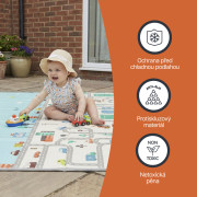 Multifunkční pěnová skládací podložka oboustranná 200 x 150 cm Forest Zopa