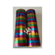 Serpentýny metalické multicolor 2 ks