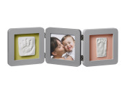Baby Art Rámeček Double Print Frame Grey