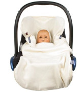 Letní fusak z bio bavlny do kočárku i autosedačky 