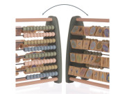 Dřevěné oboustranné počítadlo Zopa