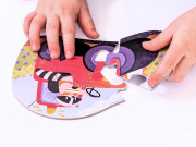 Véééliké puzzle Stavební stroje KukiKuk