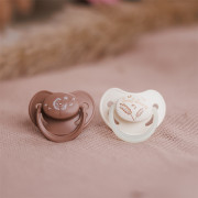 Dudlíky silikonové anatomické 18 m+, 2 ks BabyOno