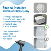 Bezpečnostní zámek toaletního sedátka Sipo