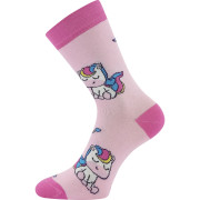 Ponožky dětské Kaito s obrázky dívčí mix D (3 páry) 