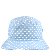 Dívčí plátěný klobouk Srdíčka RDX