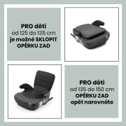 Doka iFix podsedák se sklopnými zády 125 - 150 cm BabyAuto