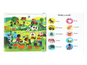 Magnetické puzzle Farma