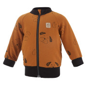 Mikina rozepínací karamelová pejsci Little Angel