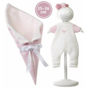 Realistická panenka miminko se zvuky a měkkým látkovým tělem Llorens