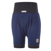 Šortky tenké harémky Outlast® UPF 50+ tm. modré Little Angel 