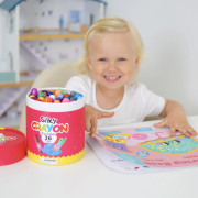 Jemné voskovky omyvatelné 24 ks