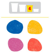 Play-Doh 4 ks kelímků metalické barvy