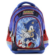 Školní batoh Sonic - Modro-černý