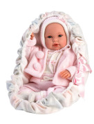 New Born holčička 63641 Llorens - realistické miminko se zvuky 36 cm