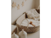Přebalovací košík pro miminko Smart Basket natural + podložka Ahojbaby