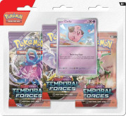 Pokémon TCG: SV05 Temporal Forces - 3 Blister Booster