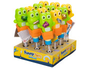 Bublifuk žába s párty frkačkou 22,5 cm