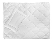 Ložní 2D set do postýlky výplně 120x90 + 60x40 cm bílé