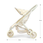 Dětský golfový kočárek pro panenky Milly Mally Susie Nature