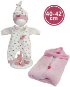 Obleček pro panenku miminko New Born velikosti 40-42 cm Llorens 