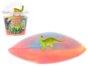Dino World hmota v kelímku s dinosaurem