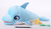Delfín Blu Blu 60cm plyšový na baterie se zvukem 