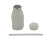 Láhev s brčkem Platinum Silicone KikkaBoo
