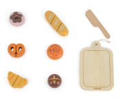 Dřevěné krájení pečiva