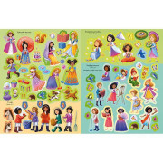 Velká samolepková knížka Princezny